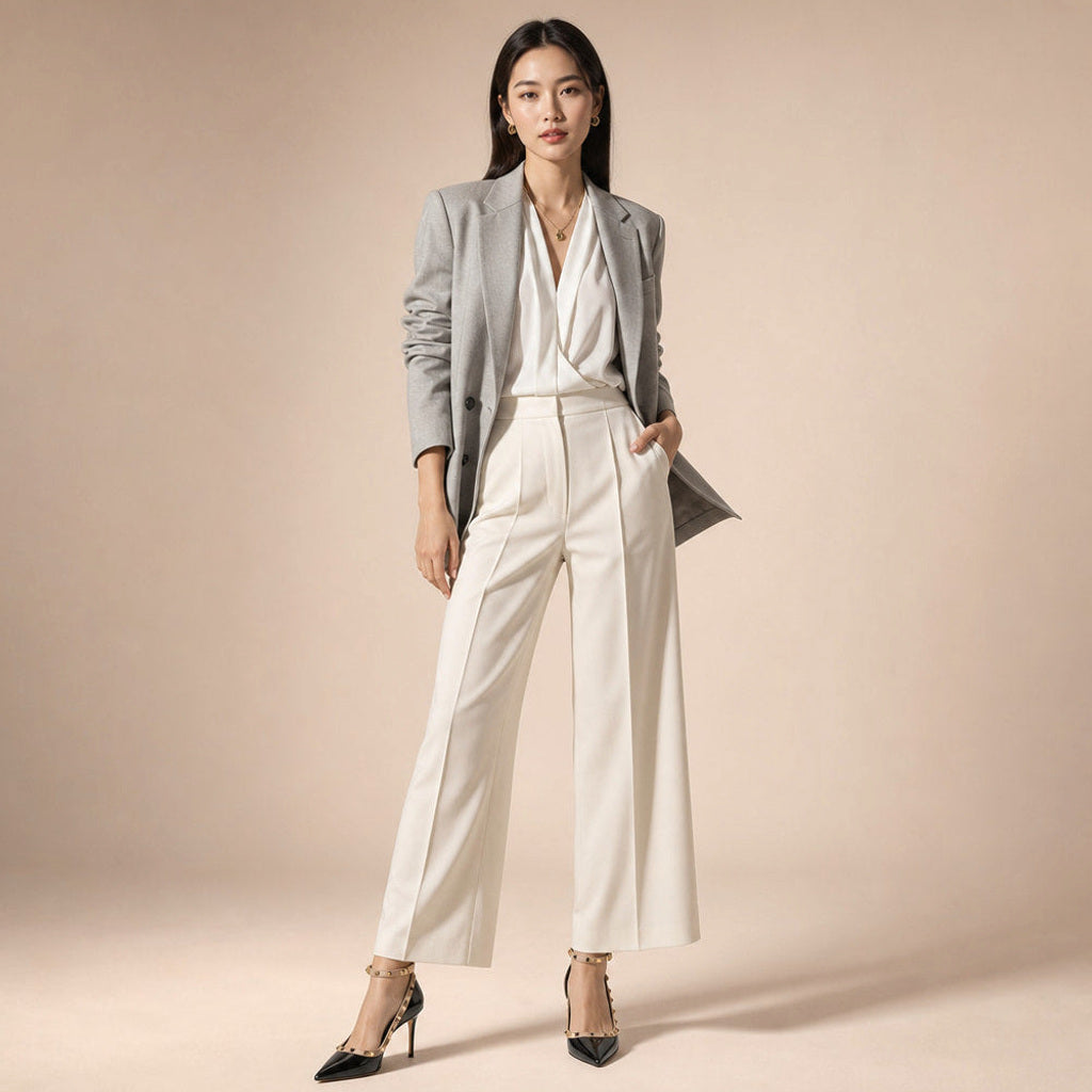 Gisele | Pumps mit Nietenbesatz und Knöchelriemen Schwarz – Produktfoto
