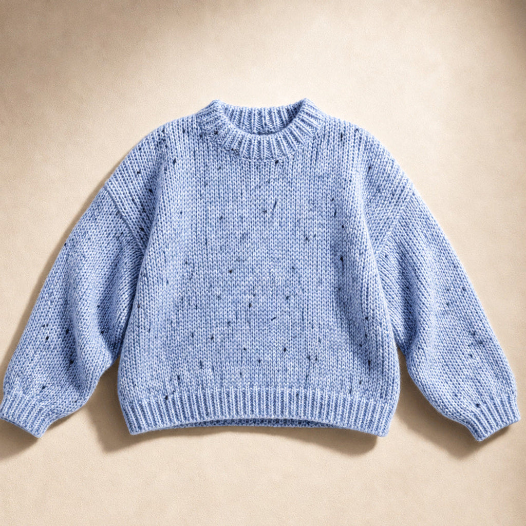 Haedwig | Rollkragenpullover mit Retro-Strickmuster – Produktfoto