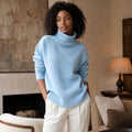 Machtilde | Rollkragenpullover Oversized mit Rippstrick – Produktfoto