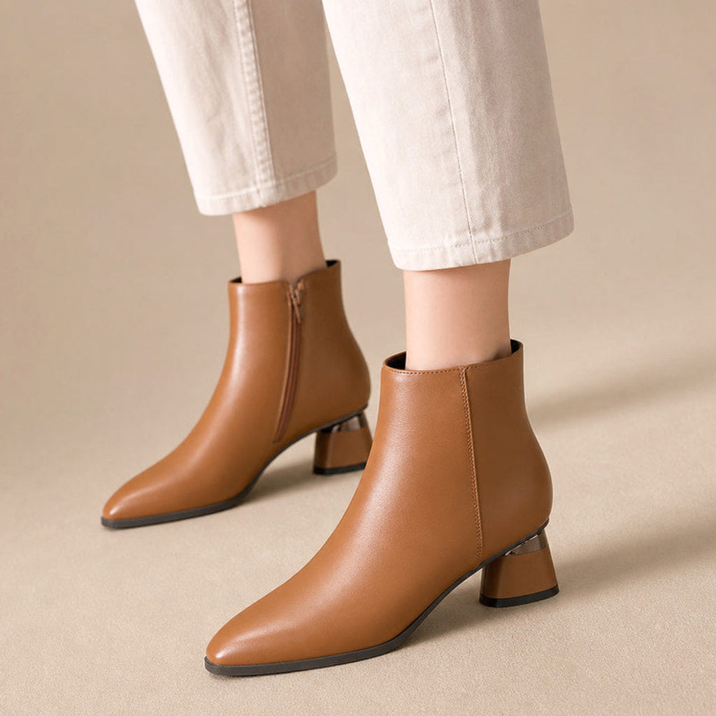 Merle | Chelsea Boots mit gepolstertem Fußbett Braun – Produktfoto