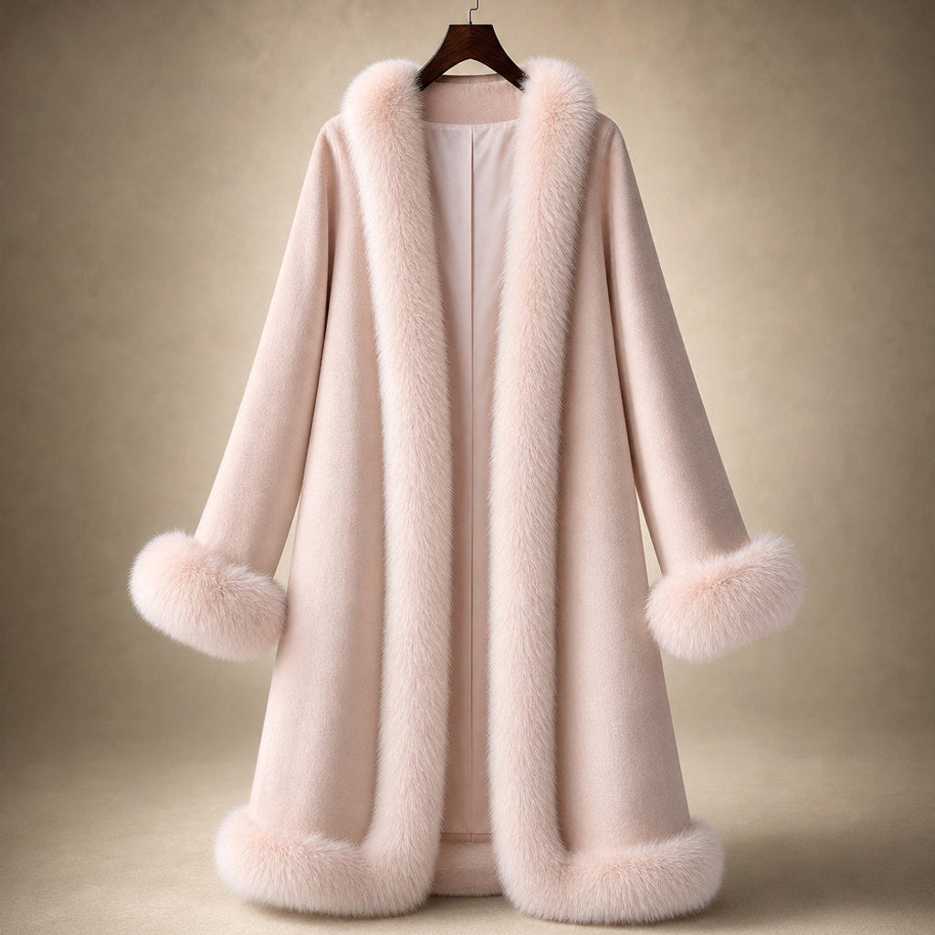 Rolanda | Wendbare Cape-Jacke mit weiten Ärmeln – Produktfoto
