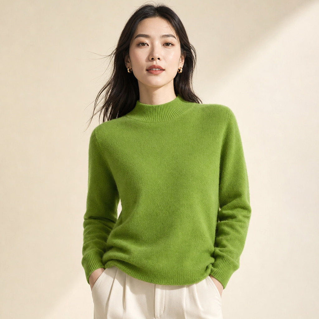 Rottrud | Feinstrickpullover mit Rundhalsausschnitt – Produktfoto