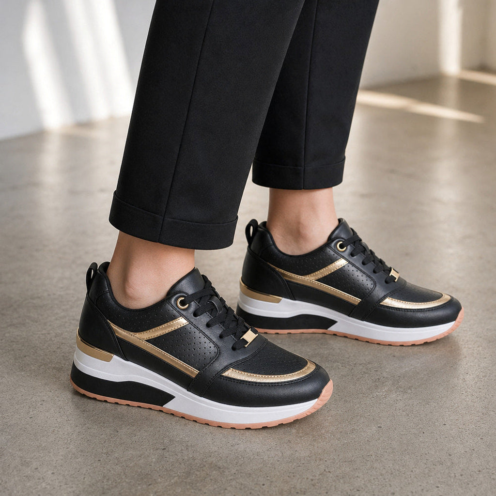 Sulamith | Sneaker mit verstecktem Keilabsatz – Produktfoto