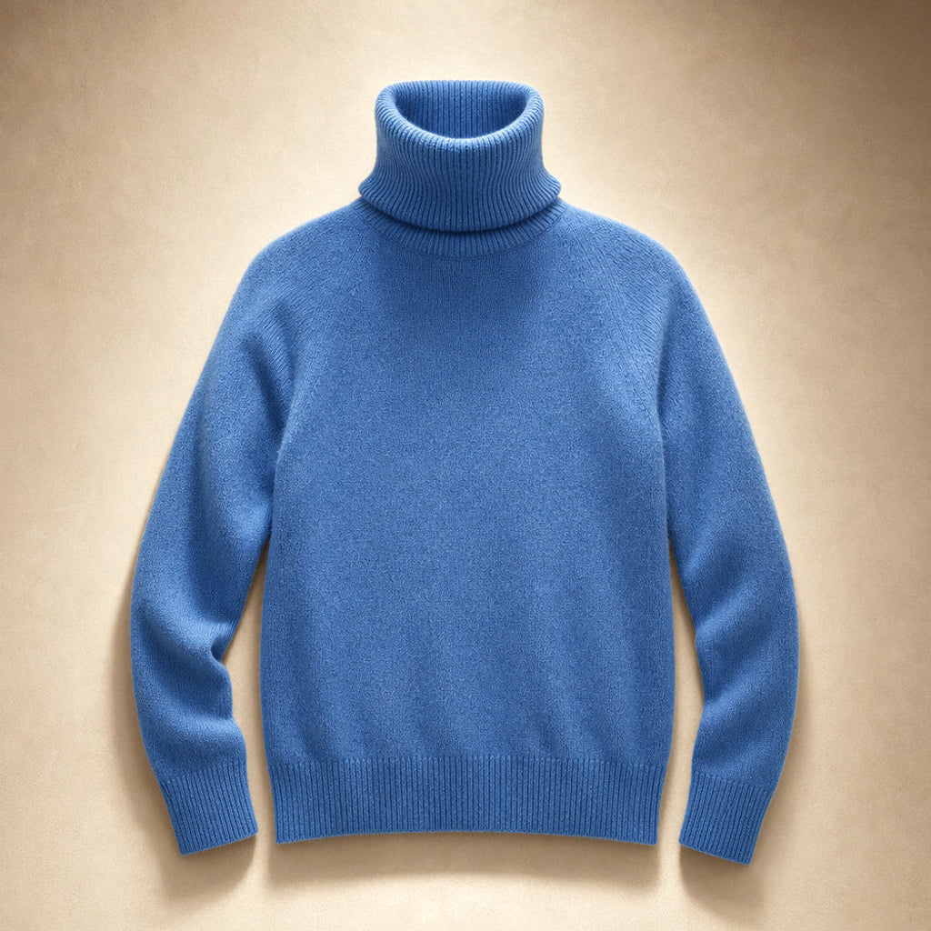 Wolftraud | Strickpullover mit Rippbündchen und Rundhals – Produktfoto